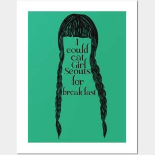 Wednesday Addams Posters and Art